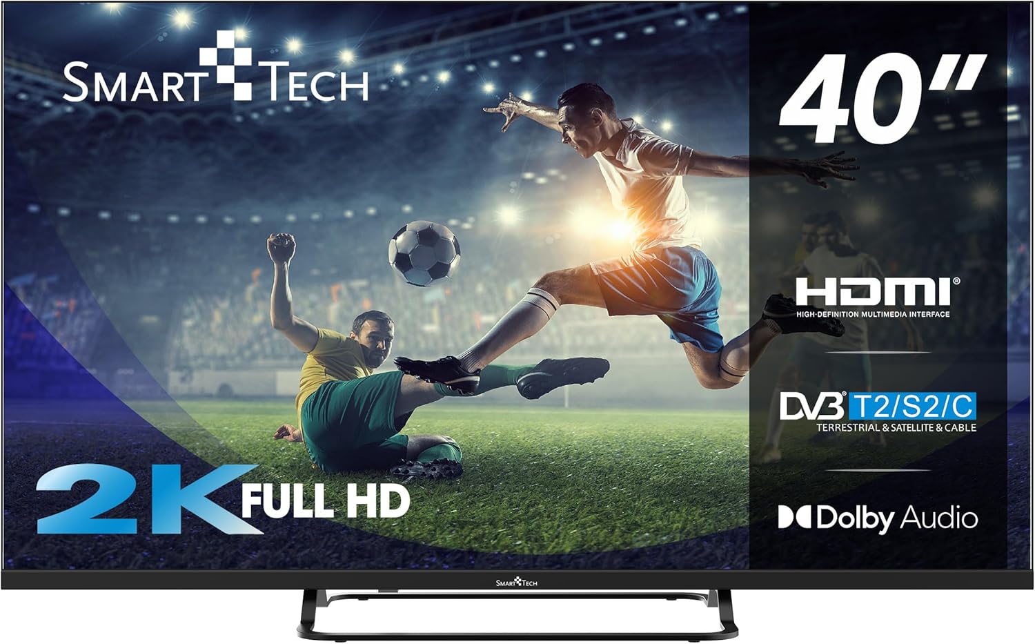 Smarttech 40FN01 - 40" (101 cm) Full HD LED televízió, no smart